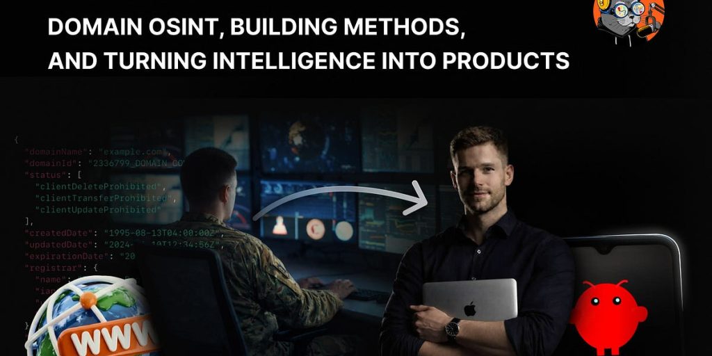 Episode 12 – Domain OSINT, Building Methods, and Turning Intelligence Into Products