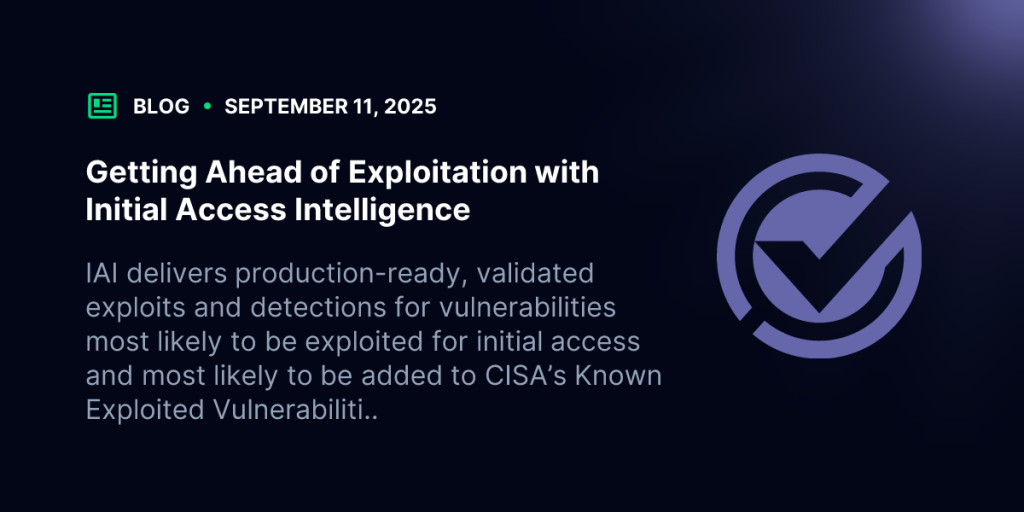 Getting Ahead of Exploitation with Initial Access Intelligence | Blog
