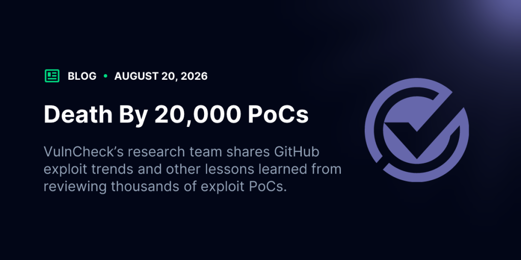 Death By 20,000 PoCs | Blog