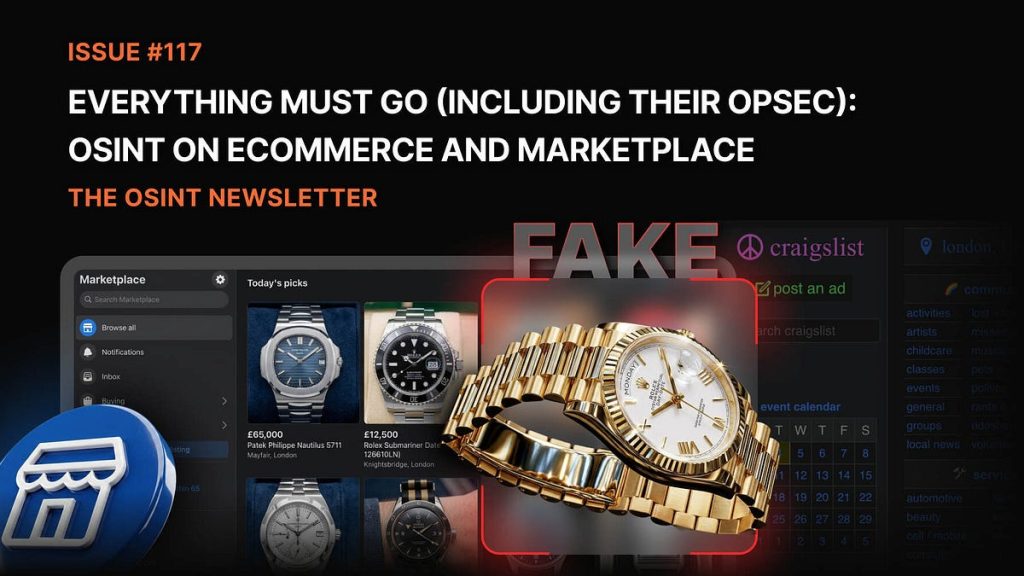 The OSINT Newsletter – Issue #117